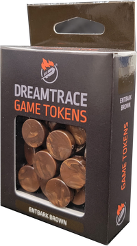 DREAMTRACE GAMING TOKENS: ENTBARK BROWN (Special Order)