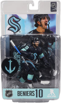 NHL 7" POSED FIG - MATTY BENIERS - KRAKEN (Special Order)