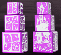 SD HALLOWEEN HAUNTED HOUSE STACKABLE 3D6 SET (Special Order)