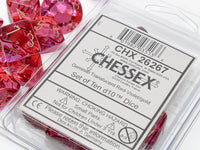 GEMINI 10D10 TRANSLUCENT RED-VIOLET/GOLD (Special Order)