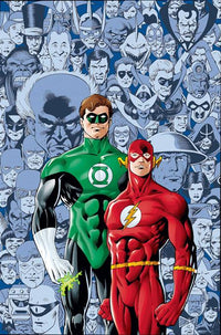 FLASH GREEN LANTERN BRAVE & BOLD DLX ED HC (Special Order)