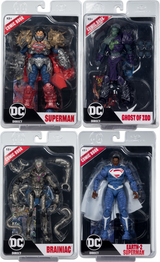 DC DIRECT 7" FIG/COMIC - SUPERMAN WV5 - 6CT ASSORTMENT (Special Order)
