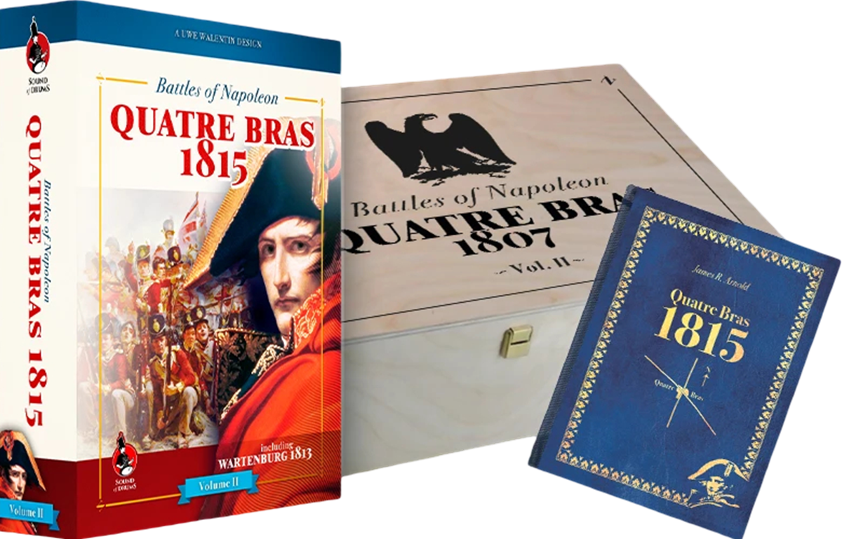 BATTLES OF NAPOLEON VOLUME II: QUATRE BRAS 1815 / WARTENBURG 1813 LIMITED EDITION (Pre-Order)