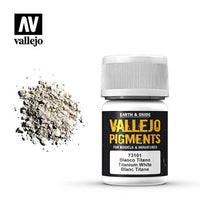 VALLEJO: PIGMENT TITANIUM WHITE (35ML) (Special Order)