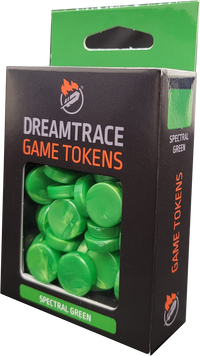 DREAMTRACE GAMING TOKENS: SPECTRAL GREEN (Special Order)