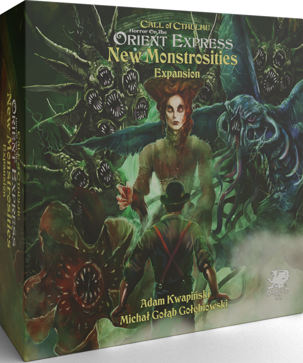 HORROR ON THE ORIENT EXPRESS: THE BOARD GAME NEW MONSTROSITIES EXPANSION (Pre-Order)