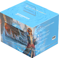 UG DECK CASE SIDEWINDER 100+ XENOSKIN MTG REALITY FRACTURE - BLUE MYTHIC (Special Order)