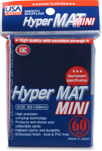 KMC MINI HYPER MATTE BLUE 60CT (Special Order)