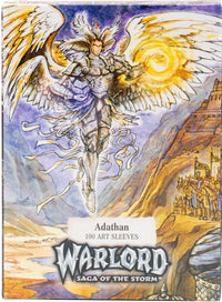 WARLORD: SAGA OF THE STORM CCG CARD SLEEVES FREE KINGDOMS ADATHAN (Special Order)