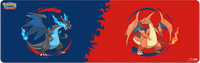 UP PLAYMAT POKEMON TABLE 8FT MEGA CHARIZARD X & MEGA CHARIZARD Y (Special Order)