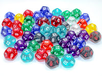 TRANSLUCENT D12 BAG OF 50 ASSORTED (Special Order)