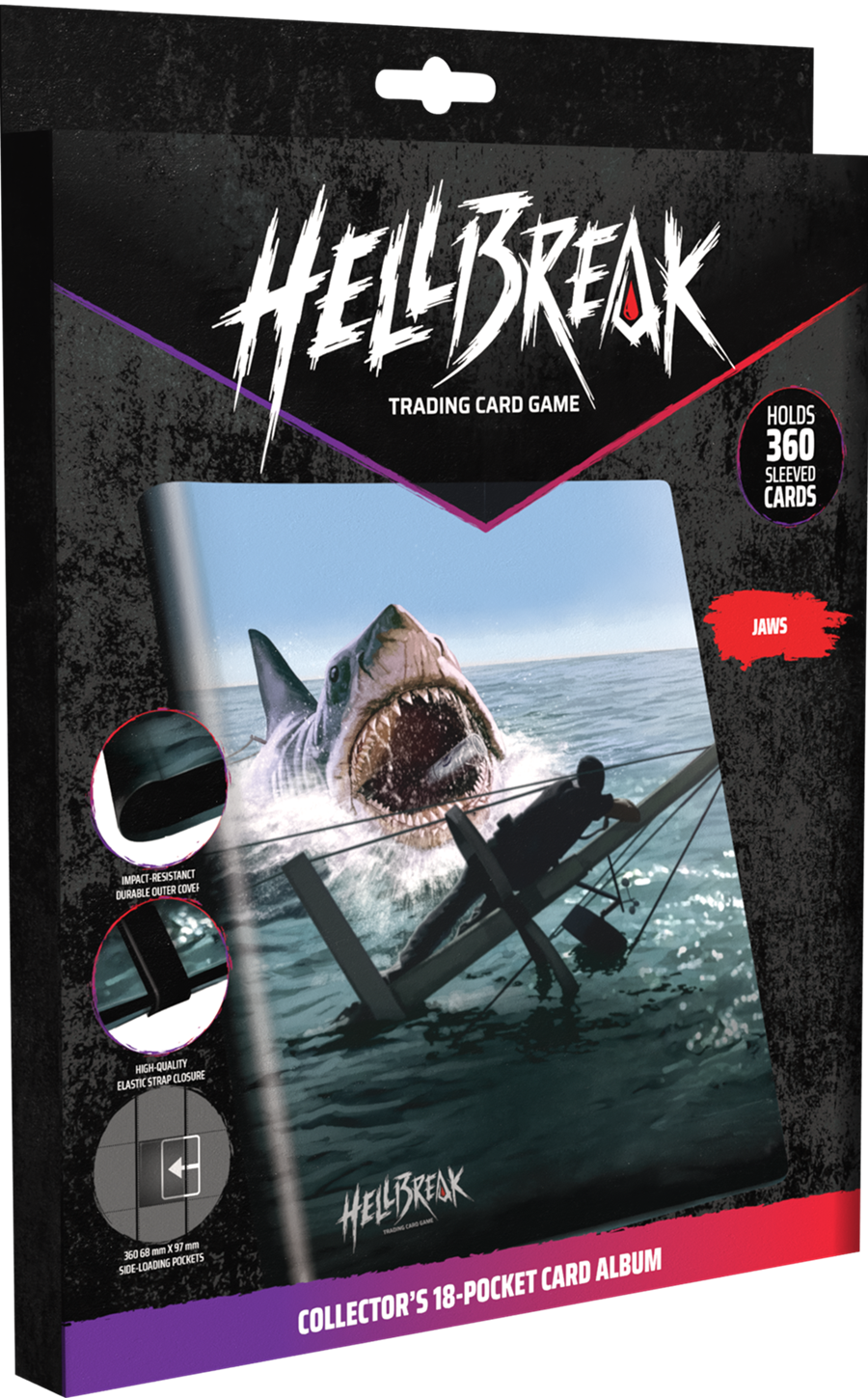 HELLBREAK JAWS 18PKT COLLECTOR'S CARD ALBUM (Pre-Order)