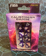 INTERCEPTOR: CALLISTONIAN EMPIRE DICE SET (Special Order)