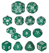 DCC 14-DIE SET OPAQUE GREEN (Special Order)