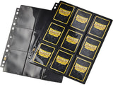 DRAGON SHIELD JAPANESE 18 POCKET PAGES CLEAR (Special Order)