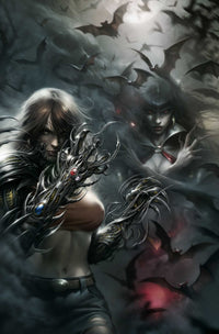 VAMPIRELLA X WITCHBLADE SPECIAL #1 CVR P FOC BONUS FRANCESCO MATTINA FOIL VIRGIN VAR (Special Order)