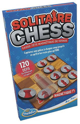 SOLITAIRE CHESS MAGNETIC TRAVEL PUZZLE FRENCH EDITION (Special Order)