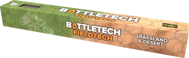 BATTLETECH BATTLEMAT FIELDTECH GRASSLANDS/DESERT (Pre-Order)