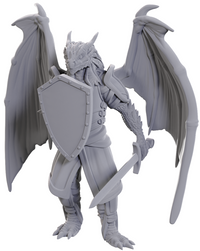 DND UNPAINTED MINIS WV25 DRAGONBORN OF BAHAMUT (Special Order)