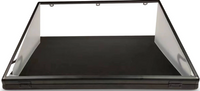 ER LOCKABLE ALUMINUM SHOWCASE DISPLAY CASE 36X24X1.65" BLACK (Special Order)