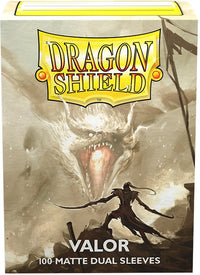 DRAGON SHIELD SLEEVES DUAL MATTE VALOR 100CT (Special Order)