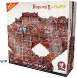 DUNGEONS AND LASERS BELLY OF THE BEAST HALF-HEIGHT WALLS (Special Order)