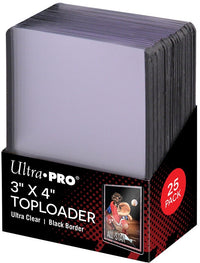 UP TOPLOAD 3X4 BORDER BLACK 25CT (Special Order)