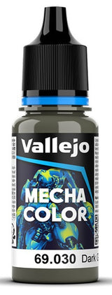 VALLEJO: MECHA COLOR DARK GREEN (17ML) (Special Order)