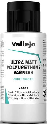 VALLEJO: ULTRA MATT POLYURETHANE VARNISH 60ML (Special Order)