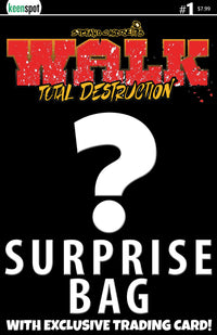 WALK: TOTAL DESTRUCTION #1 (ONE SHOT) CVR B SURPRISE COVER BAGGED WITH TRADING CARD (Special Order)