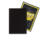 DRAGON SHIELD SLEEVES JAPANESE MATTE BLACK 60CT (Special Order)