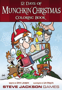 12 DAYS OF MUNCHKIN CHRISTMAS COLORING BOOK (Special Order)