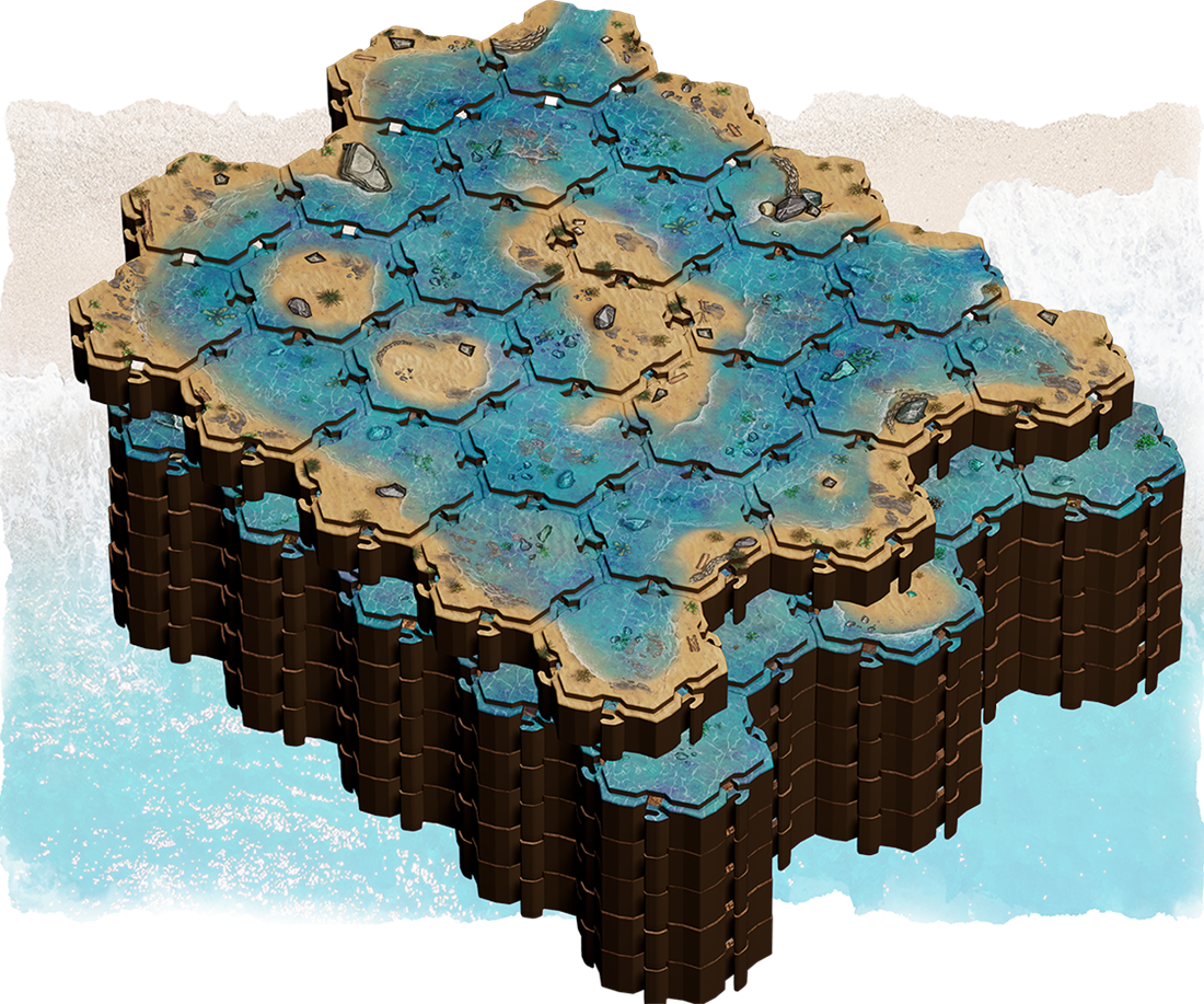 LORESCAPE TERRAIN TILES OCEANIC (Pre-Order)