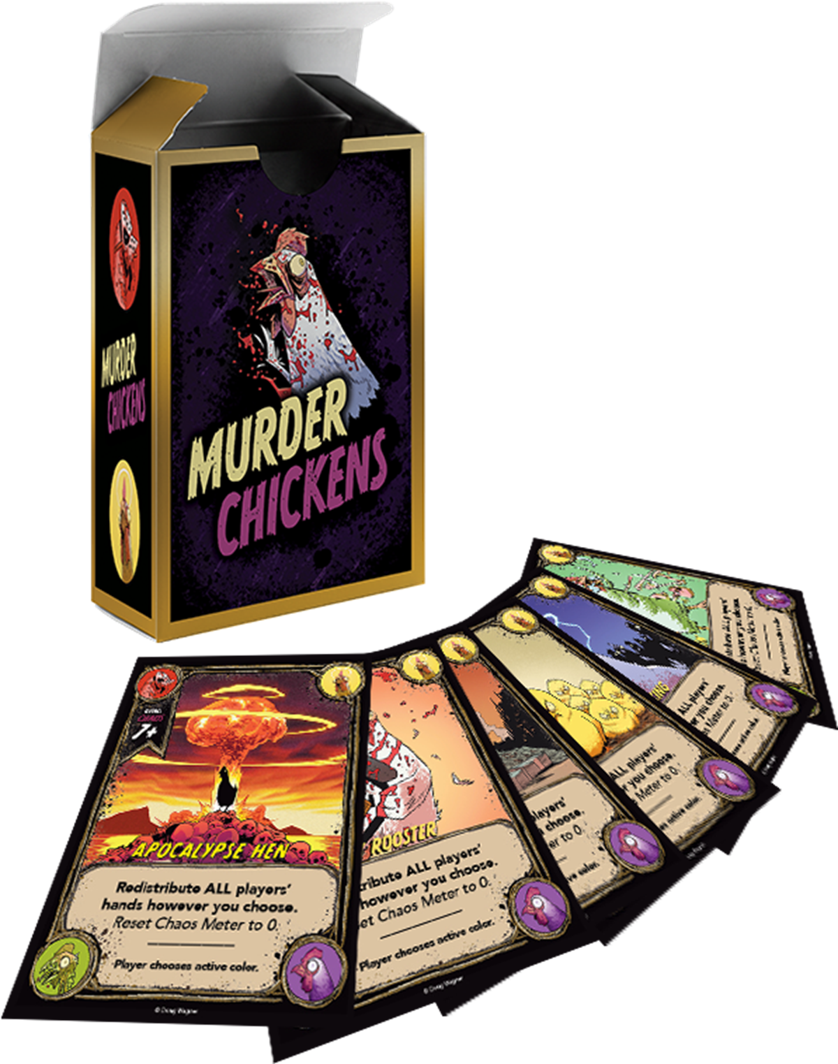 MURDER CHICKENS THE CARD GAME (Pre-Order)