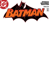 BATMAN #635 FACSIMILE EDITION BLANK (Special Order)