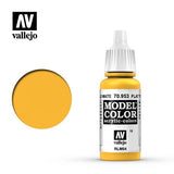 VALLEJO: MODEL COLOR FLAT YELLOW (17ML) (Special Order)