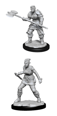 DND UNPAINTED MINIS WV13 ORC BARBARIAN FEMALE (Special Order)