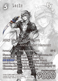 FINAL FANTASY TCG OP PACK OCTOBER 2024 A LOCKE (Special Order)