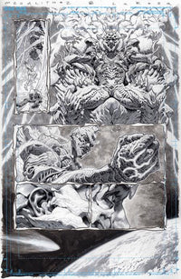 OLYMPUS SAGA: MEGALITH #1 (OF 4) CVR ZF LEWIS LAROSA ORIGINAL ART EDITION 29 (Special Order)