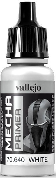 VALLEJO: MECHA COLOR WHITE PRIMER (17ML) (Special Order)