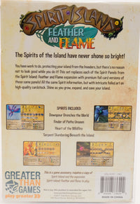 SPIRIT ISLAND: FEATHER AND FLAME FOIL PANELS (Special Order)
