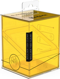 UG DECK CASE BOULDER 100+ CLEAR AMBER (Special Order)