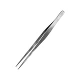 VALLEJO: STRAIGHT TIP STEEL TWEEZERS 175MM (Special Order)