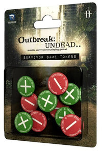 OUTBREAK UNDEAD 2ND ED RPG SURVIVOR'S TOKENS (Special Order)