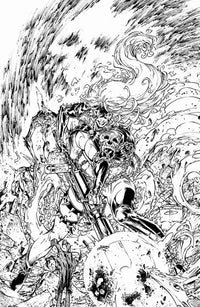 SHE-SPAWN #1 (OF 5) CVR E BRETT BOOTH B&W VAR (Special Order)