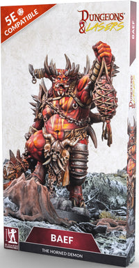 DUNGEONS AND LASERS CAVES SERIES BAEF THE HORNED DEMON (Special Order)
