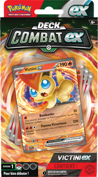 POKEMON FRENCH BATTLE DECKS VICTINI EX/MIRAIDON EX (Special Order)