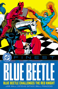 DC FINEST: BLUE BEETLE: BLUE BEETLE CHALLENGES THE RED KNIGHT SC (Special Order)