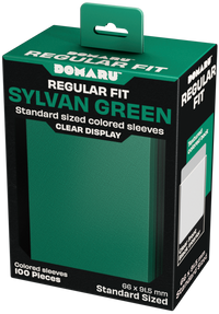 GATHERERS TAVERN DOMARU REGULAR FIT SLEEVES - SYLVAN GREEN 100CT (20/80) (Special Order)
