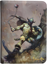 UP ZIP BINDER PRO 9PKT FRANK FRAZETTA WARRIOR WITH BALL AND CHAIN (Special Order)